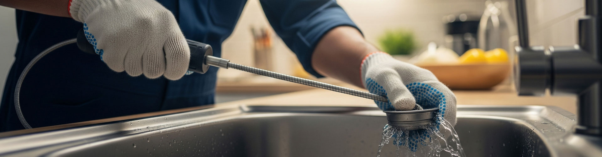 Verstopfter Abfluss – Soforthilfe